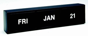 Replacement Inserts for Perpetual Calendars-Black